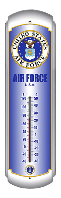 Indoor/Outdoor Thermometer - United States Air Force